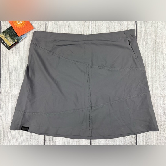 NWT! Outdoor Research Expressa Skort Lined Skirt Travel Hike Gray Sz 4 Womens - Picture 4 of 8